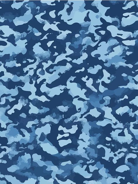 "Camouflage blue pattern" Graphic T-Shirt for Sale by Grypis | Redbubble Camouflage T Shirts, Army Camouflage, Army Camo, Blue Camouflage, Camouflage Patterns, Blue Camo, Pattern Illustration, Pattern Graphic, Blue Pattern