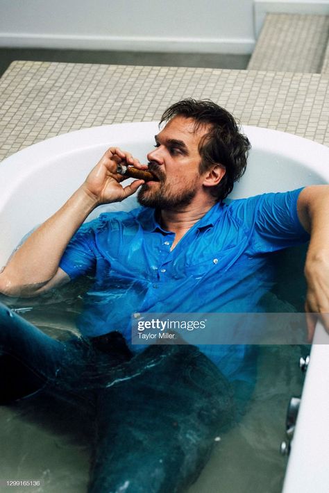 Actor David Harbour is photographed for Playboy on November 28, 2018... News Photo - Getty Images David Harbour Stranger Things, David Harbor, Men In Love, Hopper Stranger Things, David Harbour, New York New York, Fav Celebs, American Actors, Celebrities Male