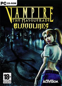 Vampire: The Masquerade Bloodlines, is still one of the greatest RPG's ever created. Vampire The Masquerade Bloodlines, Vampire Games, Vampire The Masquerade, Vampire Masquerade, Female Vampire, Game Codes, World Of Darkness, San Andreas, Dark Ages