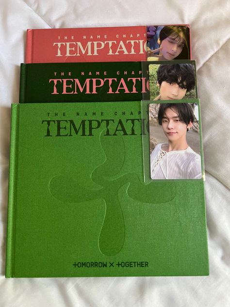 Temptation Album Txt, Txt Temptation Album Cover, Txt Albums Aesthetic, Txt Album Aesthetic, Temptation Txt, Txt Temptation, Txt Album, Album Photography, Kpop Collection