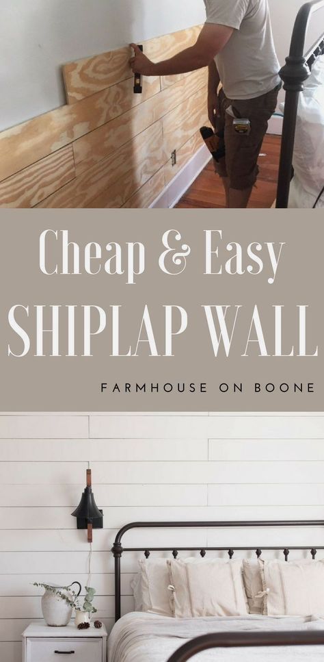 Barndo Plans, Do It Yourself Decoration, Basement Redo, Shiplap Wall Diy, House Redo, Basement Floor, Diy Shiplap, Shiplap Wall, Diy Wand