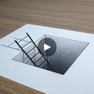 2.7M views · 36K reactions | How to draw- Easy 3d drawing and illusion | Hypnotyzing 😍 | By Noman ArtFacebook 3d Drawings Easy, 3d Illusion Drawing, 3d Drawing Techniques, Optical Illusion Drawing, Illusion Drawings, Draw Easy, Sketching Drawing, 3d Drawings, Fun Easy Crafts