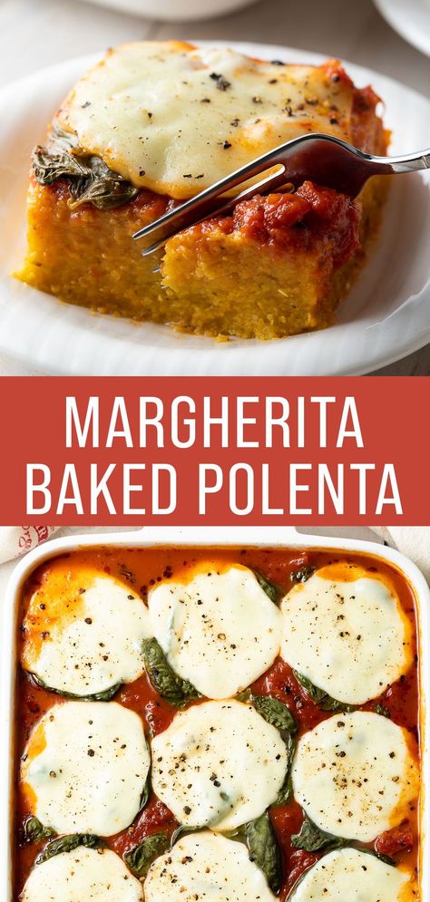 Beef And Polenta Recipes, Steak And Polenta, Polenta Healthy Recipes, Polenta With Pesto, Polenta Dinner Ideas, Polenta Meals Dinners, Mexican Polenta Recipes, Firm Polenta Recipes, Polenta Cheese Recipes