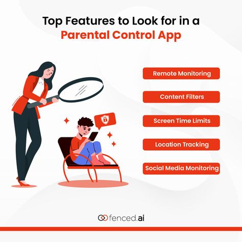 It is crucial to have effective parental control measures in place when you have the information about the potential risks lurking on the internet nowadays. And a reliable parental control app can be a valuable tool in safeguarding children's online experiences. When considering such an app, here are some top features to look for 🔗 https://bit.ly/3OcIt74 #digitalworld #safeguardingchildren #parents #children #technology #safeguarding #empower #parenting #parentingtips #DigitalParenting Internet Poster, Safeguarding Children, Parental Control Apps, Limiting Screen Time, Location Tracking, Frizz Free Hair, Parental Control, Design Principles, Frizz Free