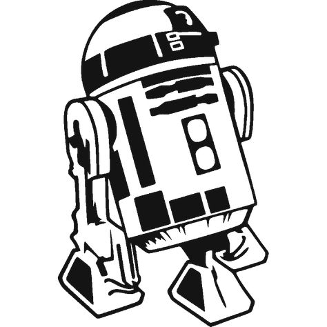 R2d2 Drawing, Star Wars Pumpkin Carving, Star Wars Stencil, Stencils For Kids, Star Wars Halloween, Drawing Stencils, Star Wars R2d2, Pumpkin Carvings Stencils, Geniale Tattoos