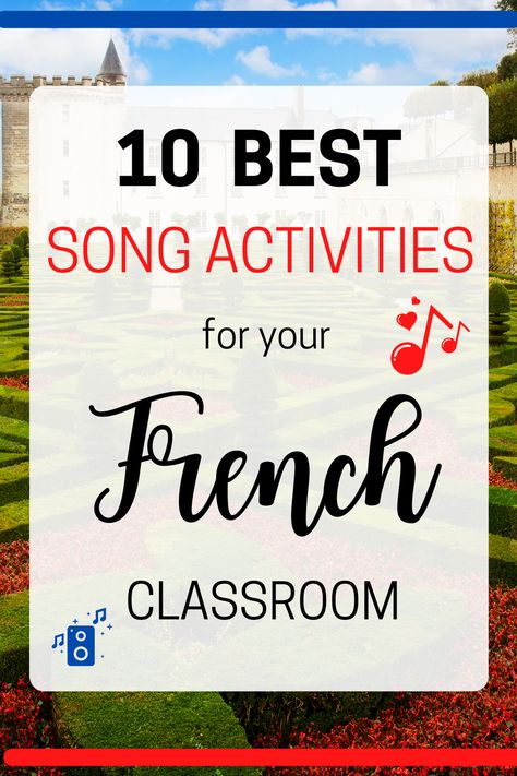 French Games, Language Classroom, French Music, Class Displays, French Activities, French Songs, Learning French, Core French, Best Song