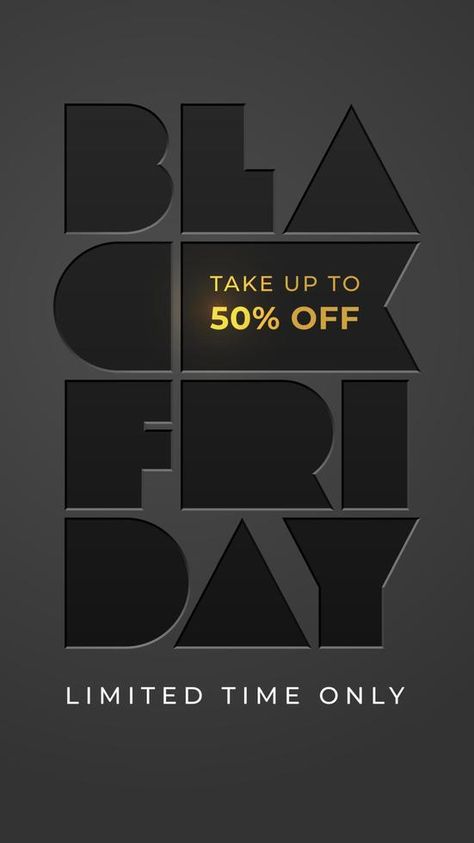 Discount Sale Design, Black Friday Sale Ads, Foil Letterpress, Black Friday Poster, Black Friday Sale Flyer, Hotel Ads, Black Friday Design, Black Friday Banner, Black Friday Sale Banner