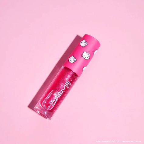 Creme X Sanrio, Sanrio Lipstick, Hello Kitty Lip Gloss, Beauty Products You Need, The Creme Shop, Creme Shop, Sephora Skin Care, Soften Lips, Fancy Makeup