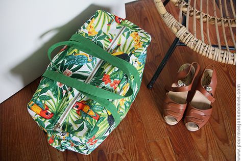 Diy Sac, Sac Week End, Diy Couture, Sewing Bag, Week End, Gladiator Sandals, Beach Bag, Womens Flip Flop, Flip Flops