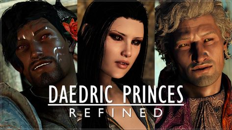 Karura's Daedric Princes Refined at Skyrim Special Edition Nexus - Mods and Community Breton Skyrim, Sanguine Skyrim, Skyrim Mod, Daedric Prince, Skyrim Special Edition Mods, Skyrim Mods, Games Images, Fancy Hairstyles, Popular Games