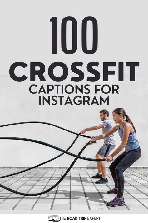 CrossFit Captions for Instagram Crossfit Motivation Women, Crossfit Motivation Quotes, Captions For Instagram Photos, Fitness Puns, Buddy Quote, Crossfit Quotes, Crossfit Humor, Partner Quotes, Personal Record