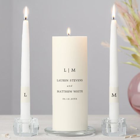 Wedding Ceremony Unity Candle, Luxurious Candles, Wedding Unity Candle, Wedding Unity Candle Set, Wedding Ceremony Unity, Candle Modern, Unity Candle Set, Elegant Candle, Classic Elegant Wedding