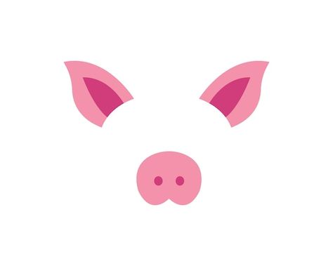 Conjunto de elementos de cara de cerdo i... | Premium Vector #Freepik #vector #avatar-animales #cara-animales #caras-animales #animal-face Alphabet Animals, Pig Ears, Premium Vector, Selfies, Crafts For Kids, Alphabet, Hello Kitty, Kitty, Funny