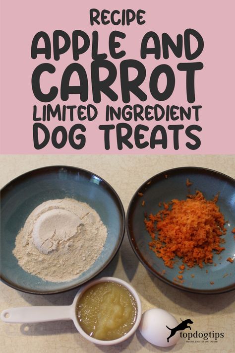 Apple of Your Eye: Easy Apple and Carrot Dog Treats Your Pup Will Love 🐾 Dog Treats Homemade Carrot, Apple And Carrot Dog Treats, Spinach Apple Carrot Dog Treats, Apple Carrot Dog Treats Recipe, Vegetable Dog Treats Homemade, Rosemary Dog Treats, Homemade Apple Dog Treats, Homemade Dog Treats With Carrots, Carrot Dog Chews