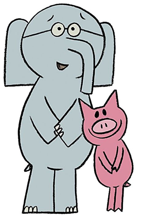 The Carle Hosts Free ‘Friendiversary’ Celebration on February 1 | masslive.com Elephant And Piggie, Mo Willems, Elephant, Pink