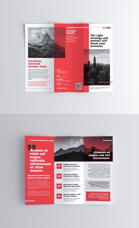 3 Folded Brochure Design, Folded Pamphlet Design, Informational Pamphlet Design, Brochure 3 Fold Design, Minimal Trifold Brochure Design, Brochure Design Corporate, Tri Brochure Design, Minimalistic Brochure Design, Half Fold Brochure Design