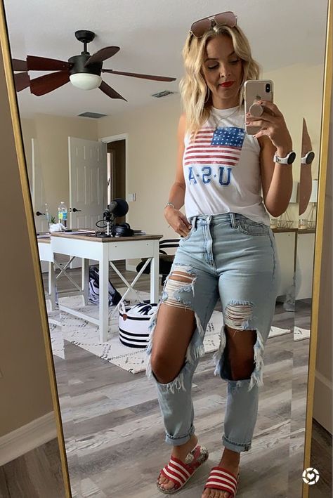 4th Of July Weekend Outfits, 4th Of July Baseball Game Outfit, Fourth Of July Womens Outfits, July 4 Outfit Ideas, Pregnant 4th Of July Outfit, Cute Cookout Outfit, Classy 4th Of July Outfit, July 4th Outfits Women Summer, 4tg Of July Outfit