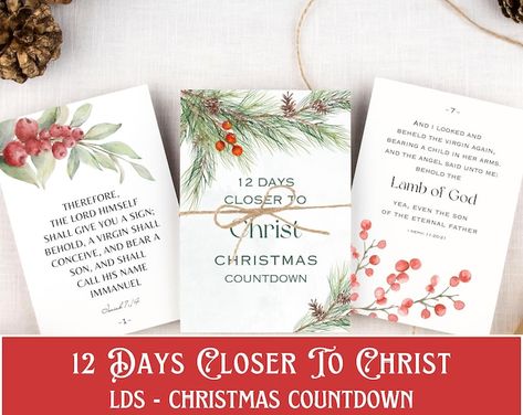 LDS Christmas Printable Primary Christmas Gift Printable Church Tags Holiday Gift Tag Chocolate Gift Ags - Etsy Primary Christmas Gifts, Relief Society Handouts, Lds Christmas, Gift Printable, Christmas Printable, Holiday Gift Tags, Relief Society, Chocolate Gifts, Printable Gift