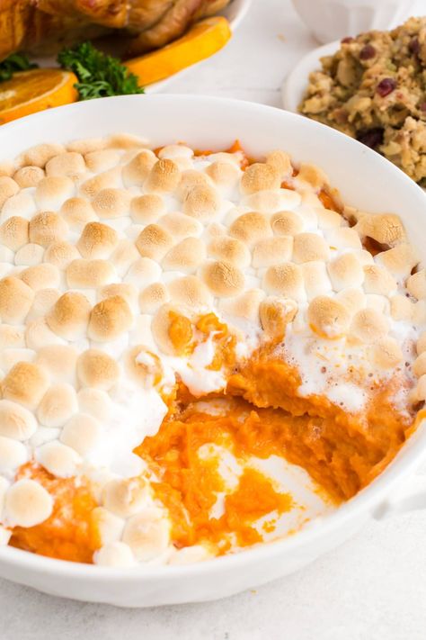 Candied Yams With Marshmallows, Best Candied Yams Recipe, Yams With Marshmallows, Mashed Yams, Candied Yams Recipe, Canned Yams, Sweet Potatoes With Marshmallows, Candied Yams, Canning Sweet Potatoes