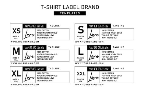 Clothing label tag template | Premium Vector #Freepik #vector #t-shirt-label #shirt-tag #shirt-label #fabric-label Clothing Label Tag, Vector Clothes, T Shirt Label, Shirt Label, Love Machine, Label Tag, Tag Template, Clothing Tags, Iconic Photos