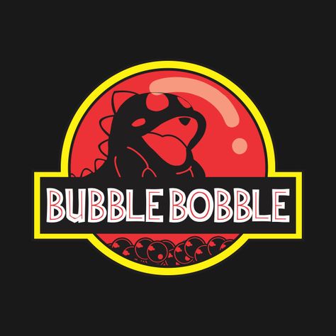 Bubble Bobble Art, Bobble Art, Bubble Bobble, Shirts Ideas, Blackwork, Anime Wallpaper, Pastry, Nintendo, Pokemon