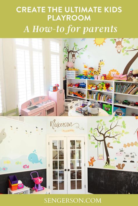 Do you have a spare room and want to revamp it for a playroom for kids? Here’s your ultimate playroom guide! Learn how to organize and decorate kids playroom when you read my blog. #Playroom #Toddler #Design Dining Room To Playroom Conversion, Dining Room To Playroom, Playroom For Kids, Ikea Kids Playroom, Ultimate Playroom, Playroom Toddler, Kids Playroom Rugs, Fun Playroom, Kids Easel