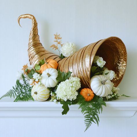 Cornucopia centerpiece