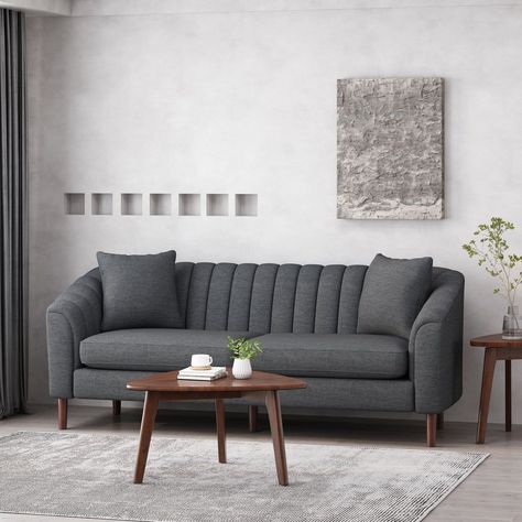 Trendy home decor modern living room space Three Seat Sofa Living Rooms, 3 Seater Sofa For Bedroom, Sofa Set 3+1+1, Seven Seater Sofa Living Rooms, Simple Two Seater Sofa Design, 3 Seat Sofa Design, Sitting Room Chairs Furniture Modern, Living Room Small Sofa, Sofa Design 3+1+1