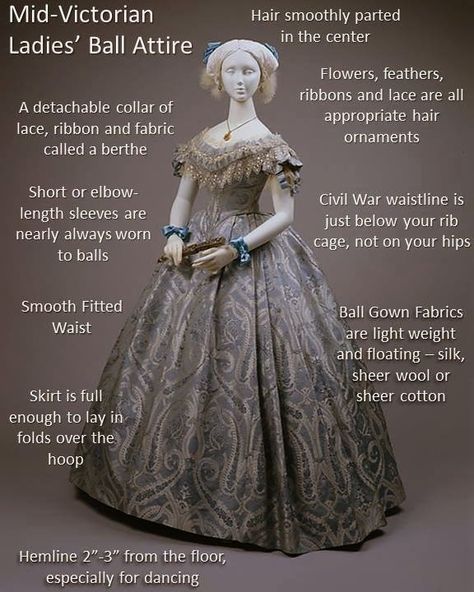 Southron Creations: Anatomy of a Civil War Ball Gown Moda Medieval, Istoria Modei, Historical Gowns, 1860 Fashion, 1800s Fashion, 19th Century Fashion, Old Dresses, Victorian Clothing, Antique Dress