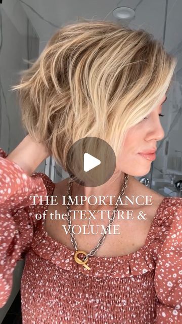 Styling A Chin Length Bob, How To Wavy Bob Tutorials, Scruffy Bob Hairstyles, Textured Vs Layered Bob, How To Style A Textured Bob, Curling A Short Bob, Jocelyn Mcclellan Hair Short, How To Style A Layered Bob, Volume Bob Hairstyles