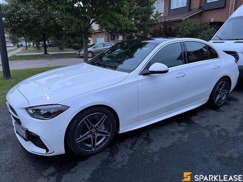 Take over my lease: 2023 Mercedes-Benz C-Class C 300 4MATIC, $1171/mo, 32 mos left, 54,600 km remaining. Zero down. Cash incentive available. With SparkLease, find your dream car lease deal effortlessly. Mercedes Benz 2023, Benz 2023, 2023 Mercedes, Chinese Car, Vehicle Inspection, Car Purchase, Car Lease, Car Finance, Car Prices