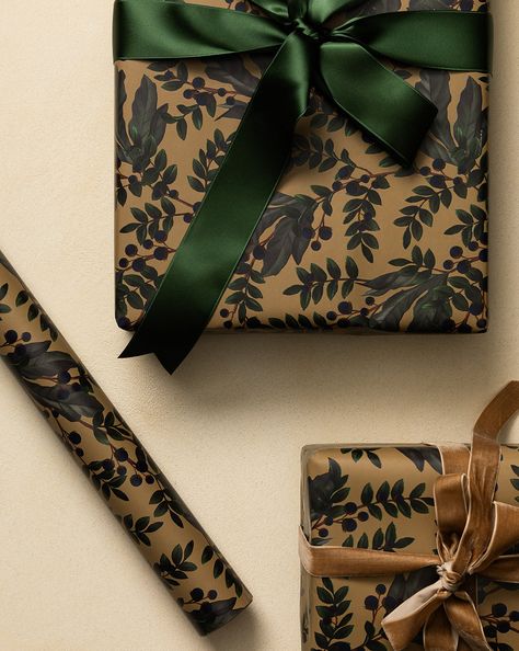 Expressive and timeless, our Foragers Gift Wrap is thoughtfully designed to bring beauty to your practical holiday tasks and intention to the stacks under your tree. Sophisticated yet playful, the detailed wrapping paper is a holiday season staple. | McGee & Co. | Foragers Gift Wrap Modge Podge Wrapping Paper, Green Christmas Gift Wrap, Birthday Wrapping Ideas For Men, Cottagecore Christmas Tree, Atheist Christmas, Gift For Father In Law, Wrapped Christmas Presents, Cottagecore Christmas, Xmas 2024