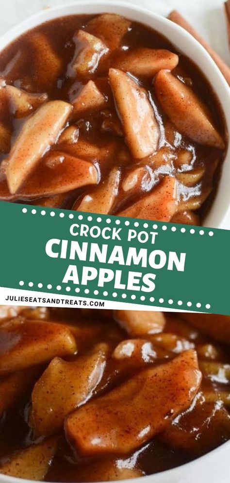 Hot Cinnamon Apples Crock Pot, Crock Pot Apple Recipes Easy, Baked Apples In Crockpot Slow Cooker, Baked Apples In The Crockpot, Honeycrisp Apple Recipes Crock Pot, Apple Sauce In Crock Pot Easy Recipes, Apple Pie In The Crock Pot, Crock Pot Baked Apples, Crockpot Baked Apples Easy