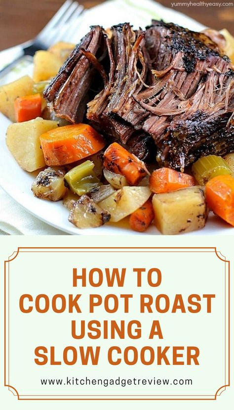 Slow Cook Pot Roast, Best Pot Roast Recipe, Post Roast, Slow Cook Roast, Crock Pot Chuck Roast, Beef Roast Crock Pot, Mississippi Roast Recipe, Crockpot Roast Recipes, Pot Roast Crock Pot Recipes