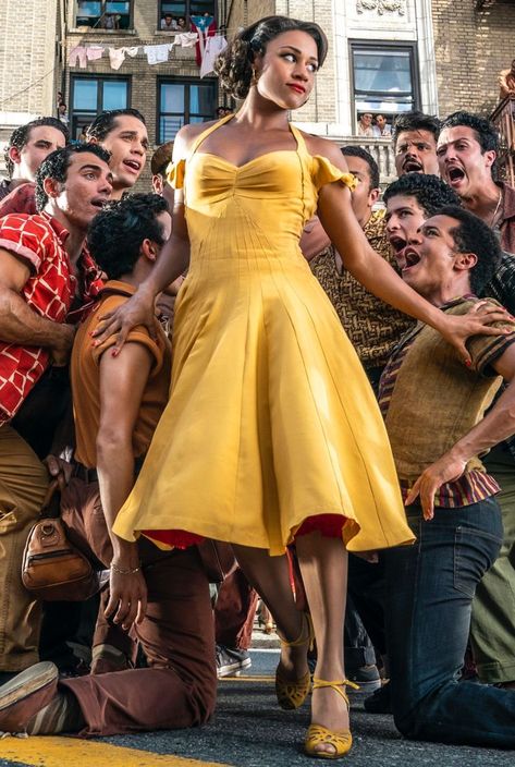 Go Behind the Seams of 'West Side Story' With Oscar-nominated Costume Designer Paul Tazewell (A.frame Exclusive) Anita West Side Story, Licorice Pizza, Ariana Debose, Best Costume Design, Billy Elliot, Ansel Elgort, Rita Moreno, Romeo Y Julieta, Afro Latina