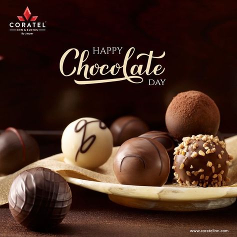 Chocolate Day Wishes, Happy World Chocolate Day, Happy Chocolate Day Wishes, Chocolate Poster, World Chocolate Day, Happy Chocolate Day, Chocolate Photos, Social Media Advertising Design