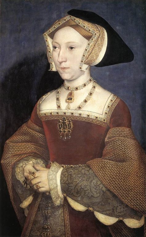 Discover the hidden story of the unfinished Tudor portrait of Jane Seymour, recently acquired and restored by the National Portrait Gallery, London. #janeseymour #nationalportraitgallery #thenpg #hansholbein #tudorportrait Fashion History Timeline, Kunsthistorisches Museum Wien, Hans Holbein The Younger, Wives Of Henry Viii, Tudor Fashion, Hans Holbein, Anne Of Cleves, Tudor Dynasty, Tudor Era