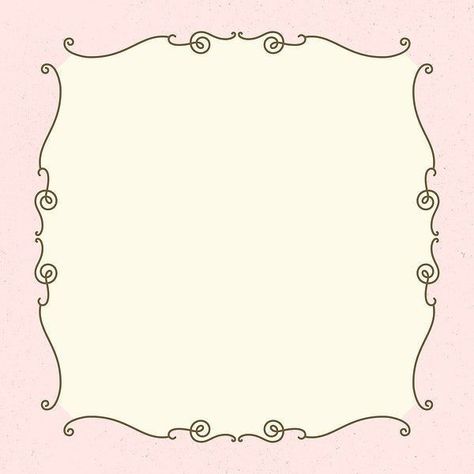 Pink Vintage Background, Coquette Frame, Letter Frame, Kertas Vintage, Simple Flower Drawing, Cute Frame, Pastel Pink Background, Wedding Badges, Frame Sticker