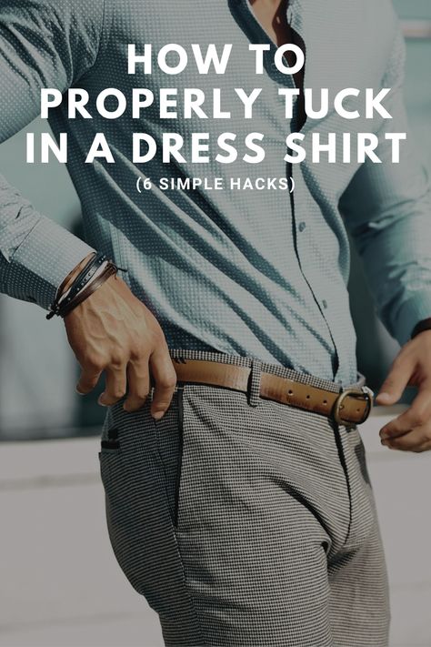 men's fashion, men's style, formal dress for men, how to properly tuck in dress shirt Lower Back Pain Exercises, Back Pain Exercises, Simple Tricks, Dress Shirts, A Dress, Formal Dress, Back Pain, Dress Shirt, Men's Fashion