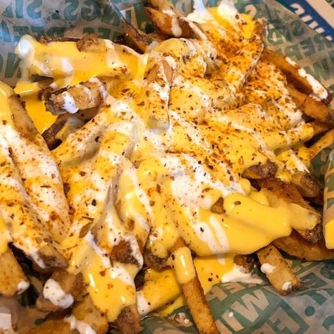 "Life is a combination of magic and fries! Order your favorites from Wing Stop - La Habra, CA 📸: Wing Stop #halalrun #eathalal #halalfood" Wing Stop Cheese Sauce, Wing Stop Flavors, Wing Stop Fries Seasoning, Wing Stop Aesthetic, Wing Stop Fries, Wing Restaurant, Wings Stop, Wings And Fries, Wing Stop