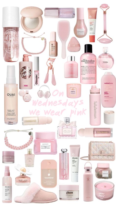 White Beige Aesthetic, Pink Vanilla Girl, Pink Vanilla, Sephora Skin Care, Pink Lifestyle, Pretty Pink Princess, Perfect Skin Care Routine, Vanilla Girl, Pretty Skin Care