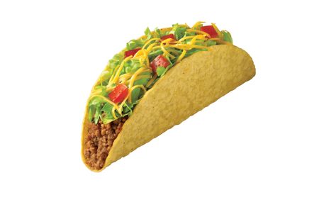 Beef taco Low Sodium Fast Food, Taco Pictures, Eating Schedule, Apple Bite, How To Make Taco, Mexican Tacos, Food Png, Tacos Beef, Taco Bell