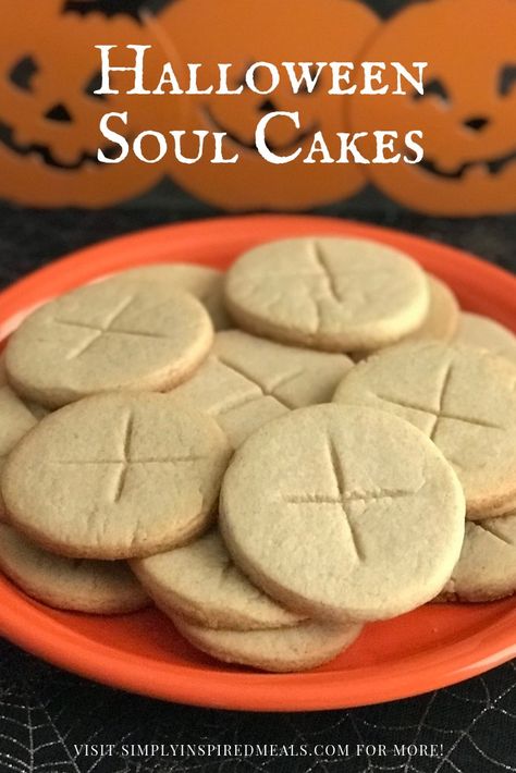 Samhain Recipes Soul Cakes, Soul Cake Recipe, Soul Cakes Recipe Samhain, Soul Cakes Samhain, Everything Halloween, Samhain Soul Cakes, Soul Cakes Recipe, Samhain Feast, Sugar Cookies Aesthetic