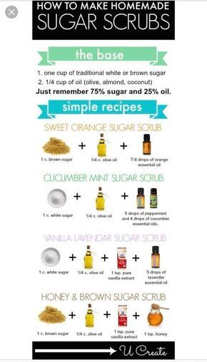 Homemade Sugar Scrubs, Body Scrub Recipes, Body Scrub Homemade Recipes, Scrub Recipe Diy, Diy Body Scrub Recipes, Diy Sugar Scrub, Diy Sugar Scrub Recipe, Diy Body Butter, Body Scrub Recipe