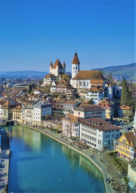 Thun, Canton of Bern, Switzerland Thun Switzerland, Bern Switzerland, Bern, Alsace, Copenhagen, Switzerland, Paradise, Germany, History