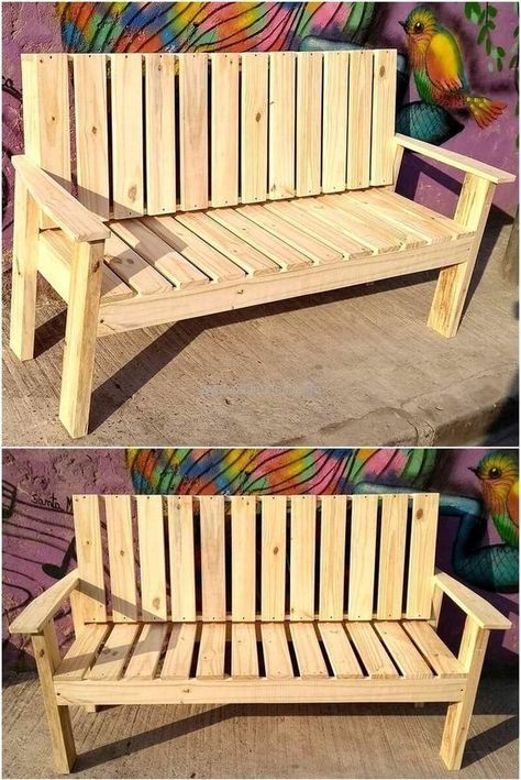 Great Woodworking Plans For Home Projects Mebel Antik, Pallet Patio Furniture Diy, Outdoor Pallet Projects, Wood Pallet Recycling, Pallet Furniture Designs, Pallet Garden Furniture, Pallet Patio Furniture, Pallet Patio, Wooden Pallet Furniture