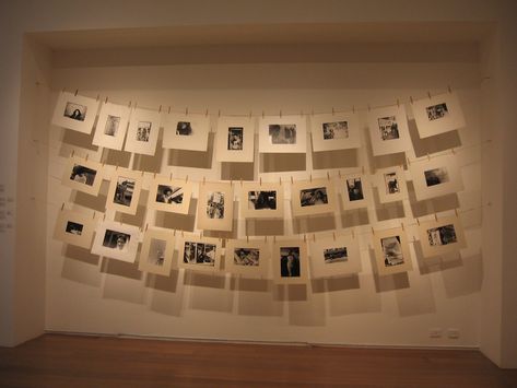 photography display | I love this idea for displaying photos… | Flickr Exposition Ideas, Installation Ideas, معرض فني, Exhibition Display Design, Photo Exhibit, Museum Displays, Photography Exhibition, Exhibition Display, Museum Exhibition