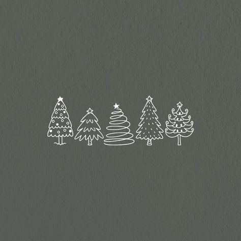 Christmas Widgets, Christmas Trees, Trees, Christmas, White