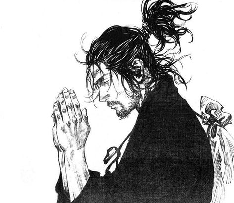 Miyamoto Musashi Art, Musashi Miyamoto, Vagabond Manga, Manga Tattoo, Samurai Artwork, Miyamoto Musashi, Samurai Art, Art Wallpaper Iphone, Anime Tattoos