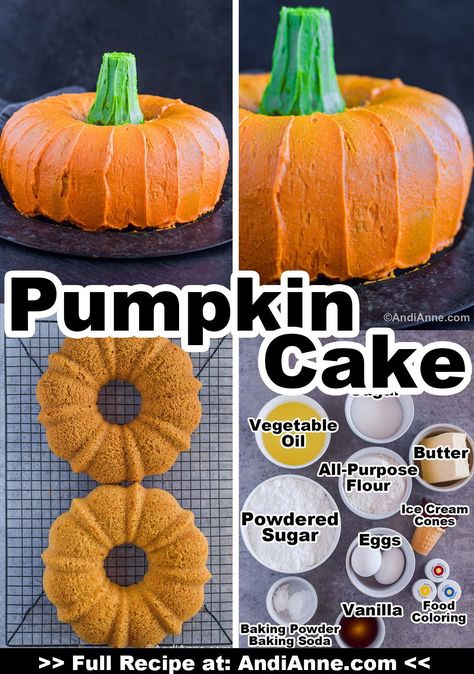 Pumpkin Cake Bundt Pan, Bundt Pan Pumpkin Cake, Bundt Cake Shaped Like A Pumpkin, Pumpkin Cake For 1st Birthday, How To Make A Pumpkin Shaped Cake, Diy Pumpkin Smash Cake, Bundt Cake Pumpkin Shape, Pumpkin Shaped Smash Cake, Bundt Pumpkin Cake